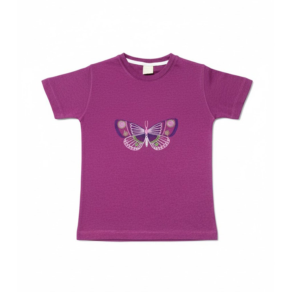 Butterfly Purple T-Shirt - Miniwears
