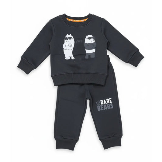 Cool Bears Dark Gray Tracksuit - Miniwears