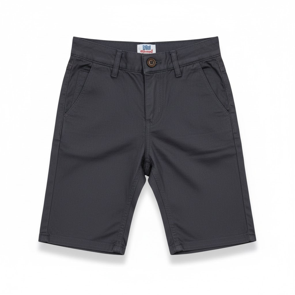 Dark Black Shorts - Miniwears