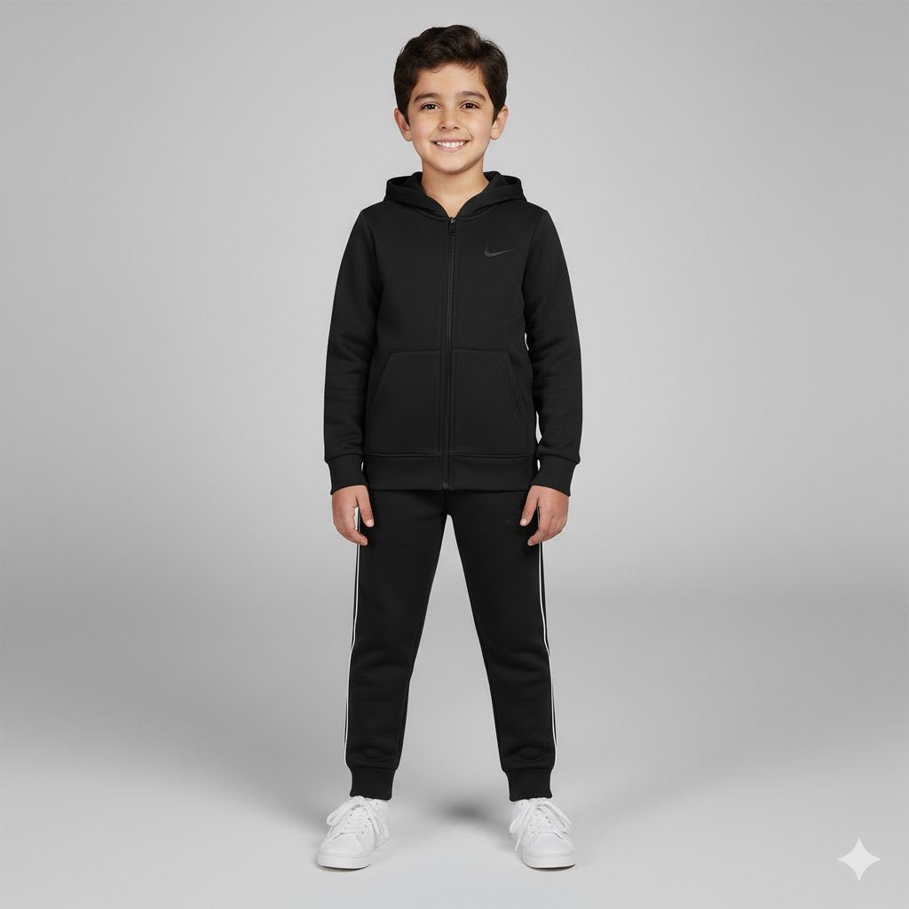 NK Black Tracksuit - Miniwears