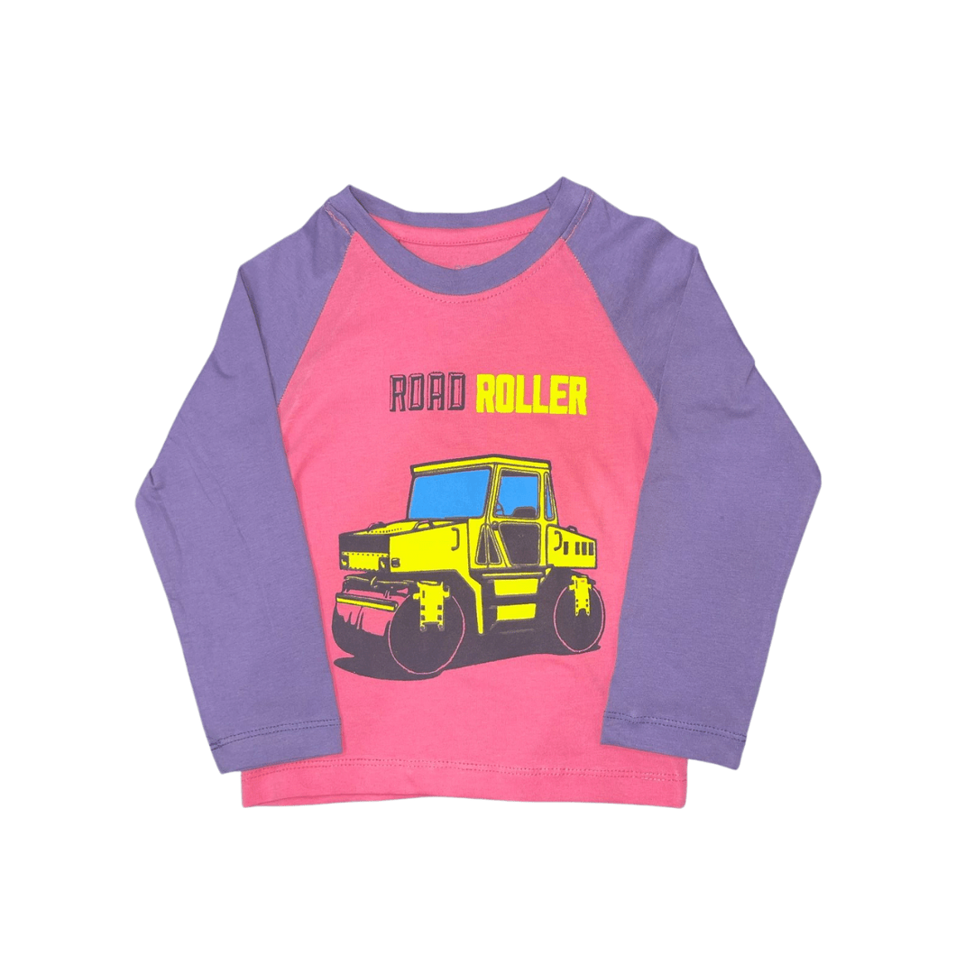 Purple Car Multicolored Tshirt - Miniwears
