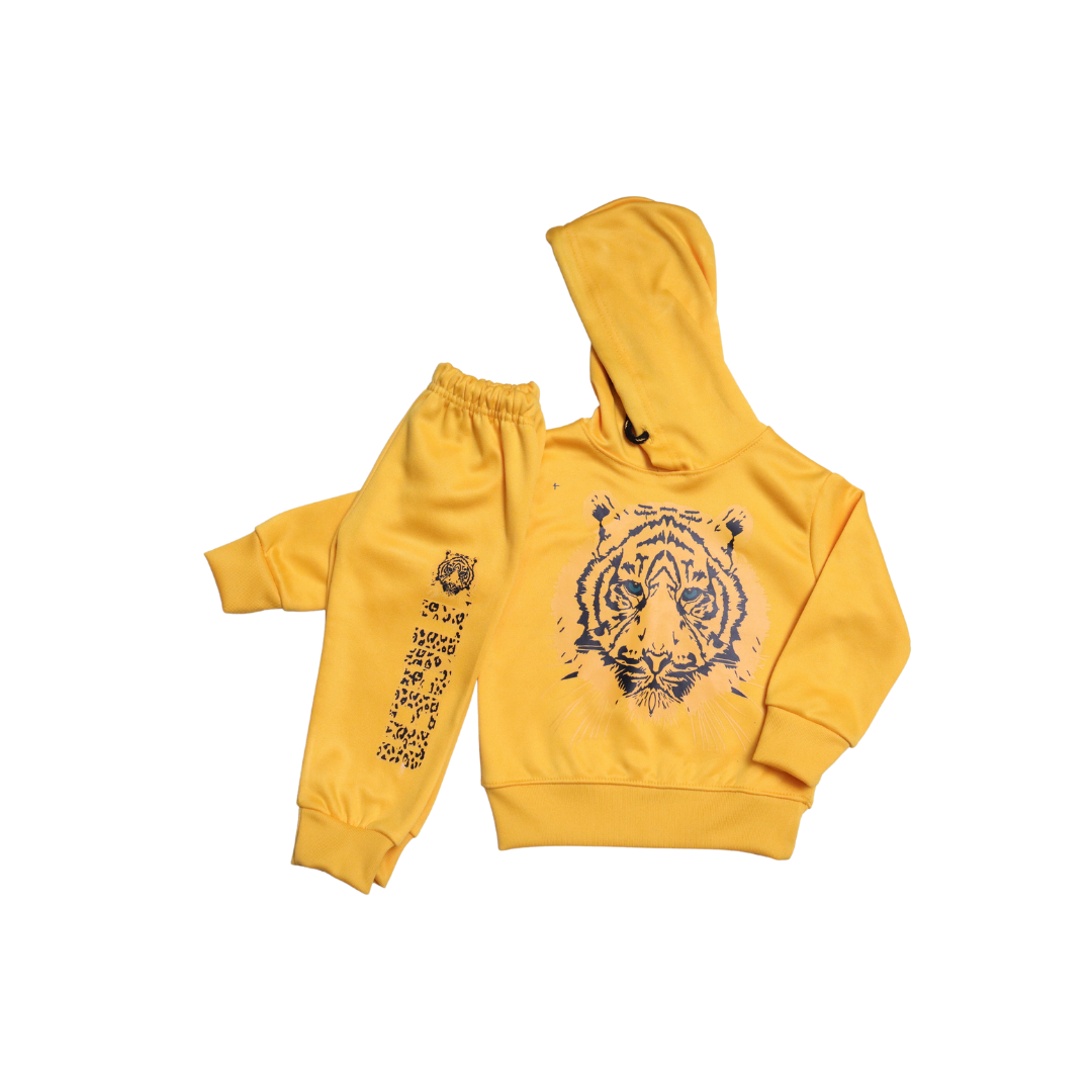 Yellow Lion Tracksuit - Miniwears