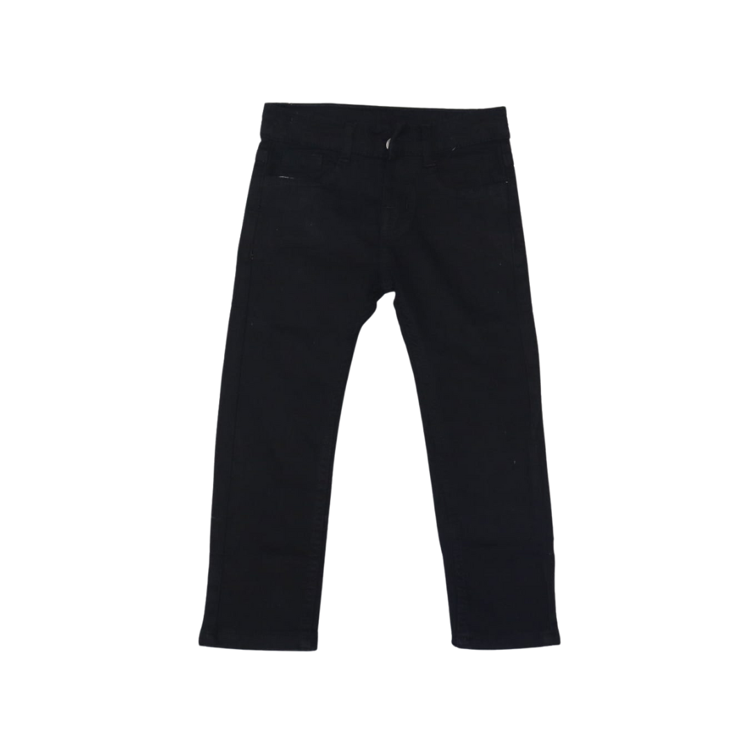 100% Pure Denim Black Jeans (Power Stretch) - Miniwears
