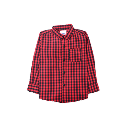 Red Checked Shirt - Miniwears
