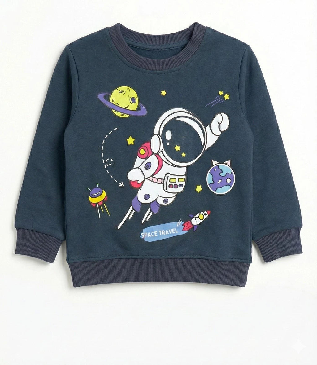Space Travel Dark Blue Tracksuit