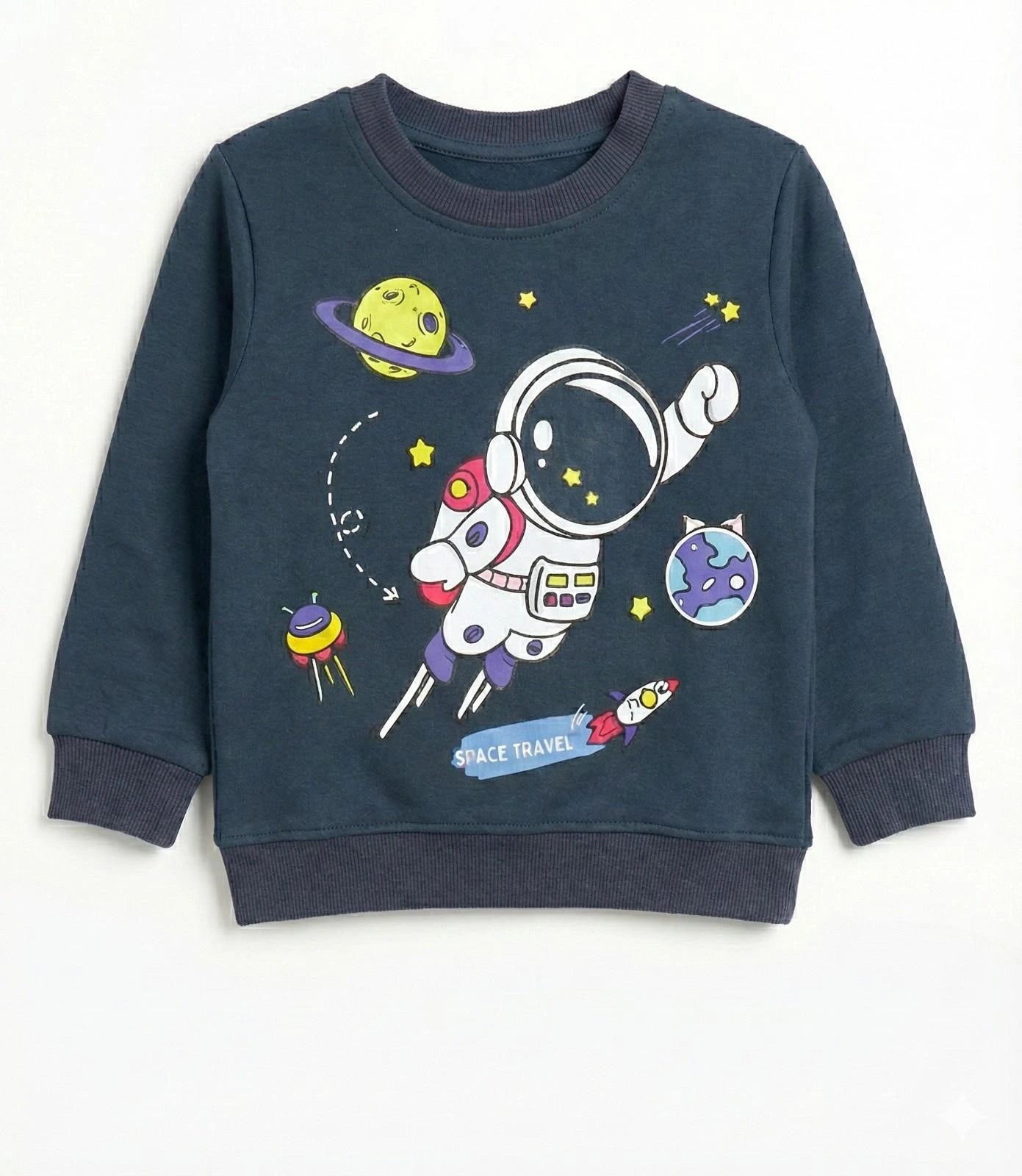 Space Travel Dark Blue Tracksuit
