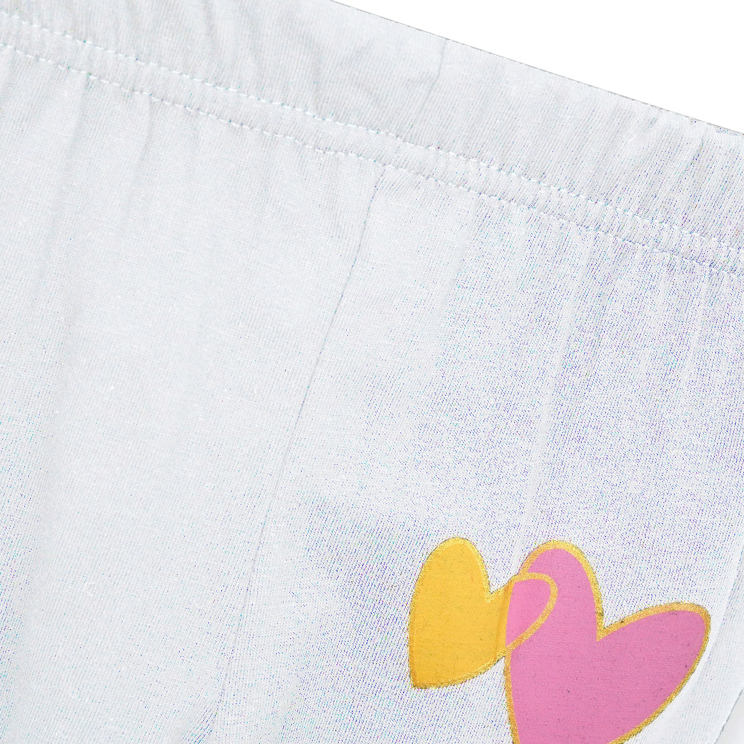 Happy T-Shirt & Trouser Set white