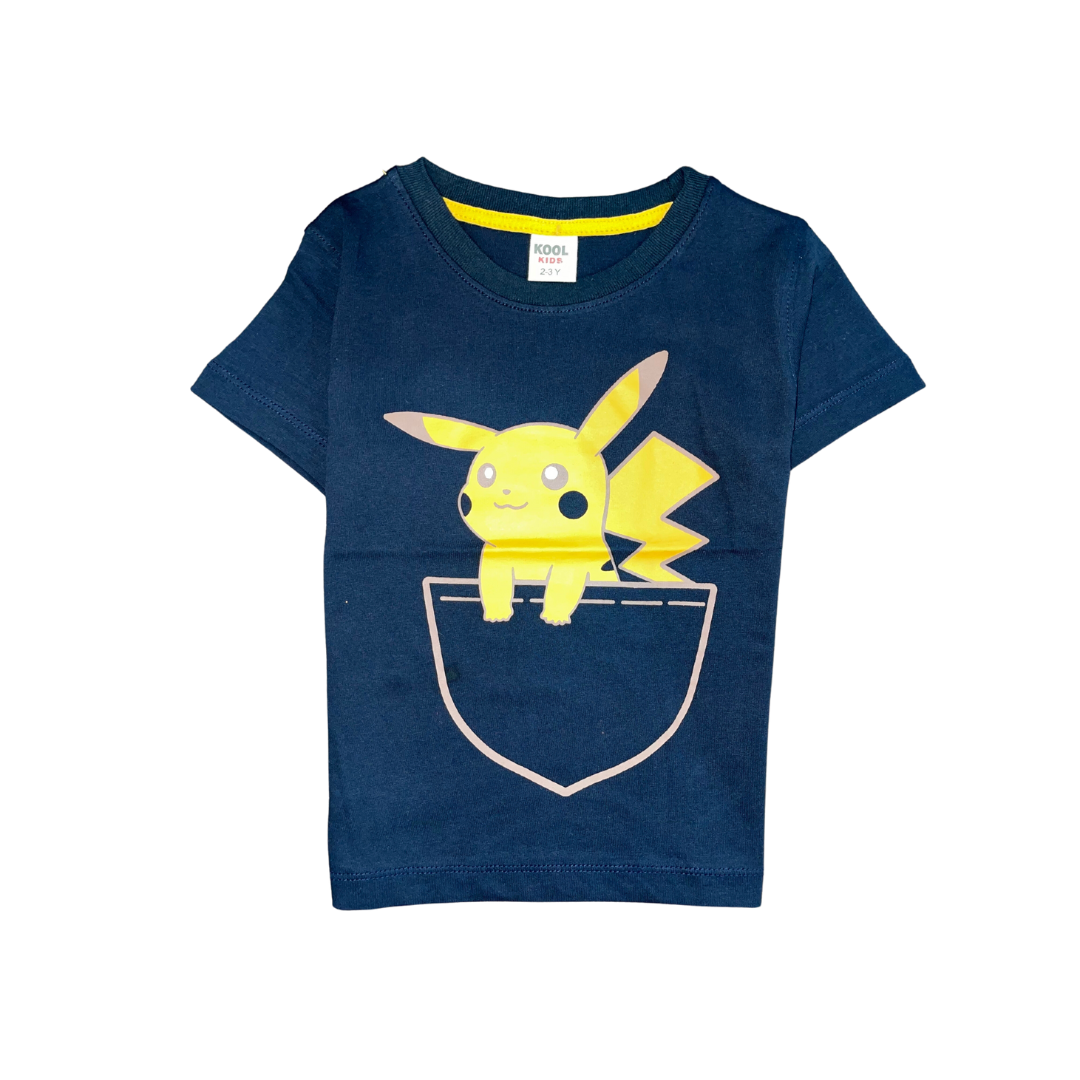 Blue Pikachoo shirt - Miniwears
