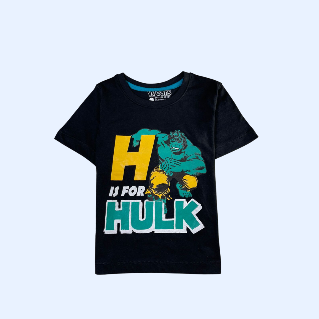 Black Hulk Tshirt - Miniwears