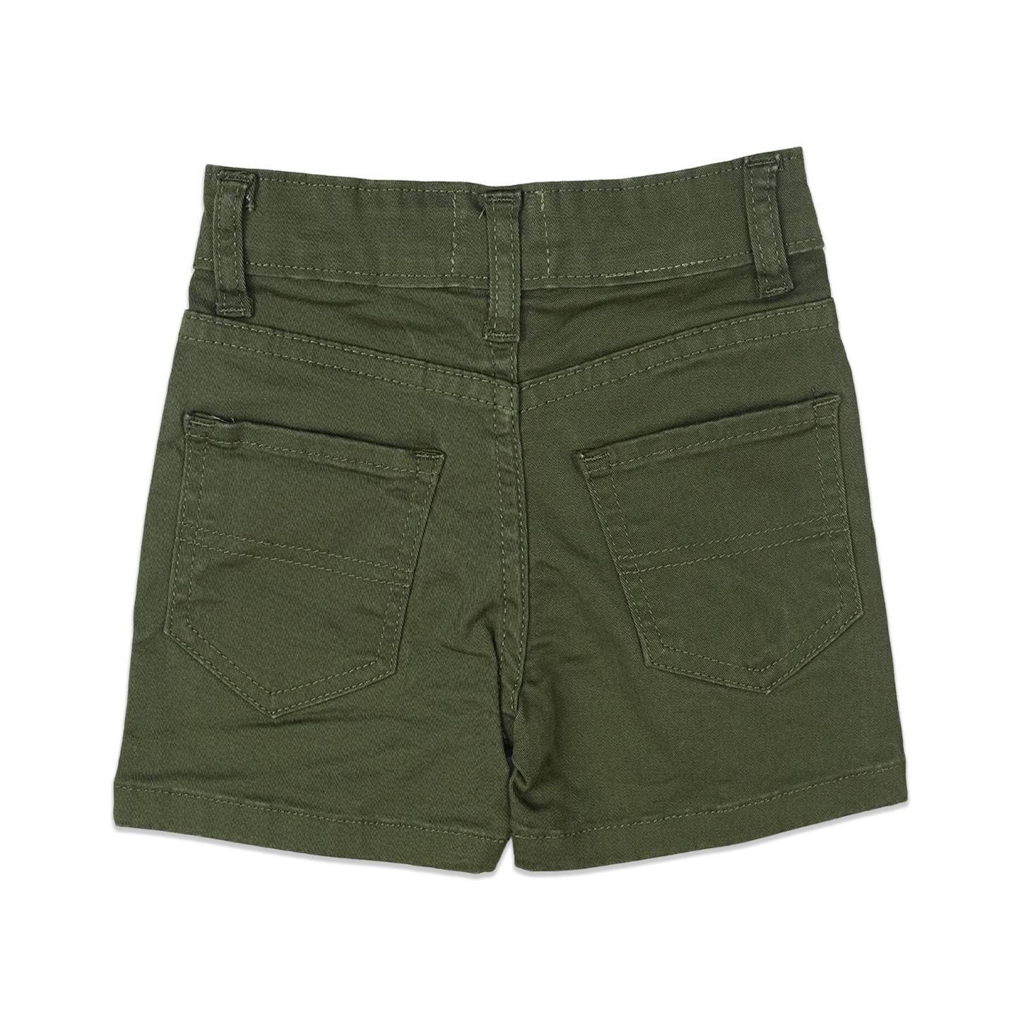 Green Colored Shorts for boys - Miniwears