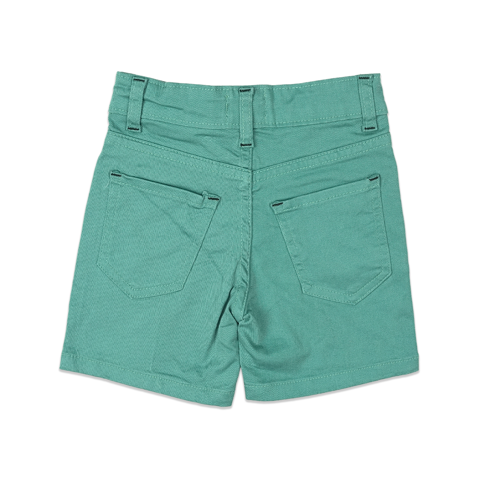 Sky Green Shorts for Boys - Miniwears