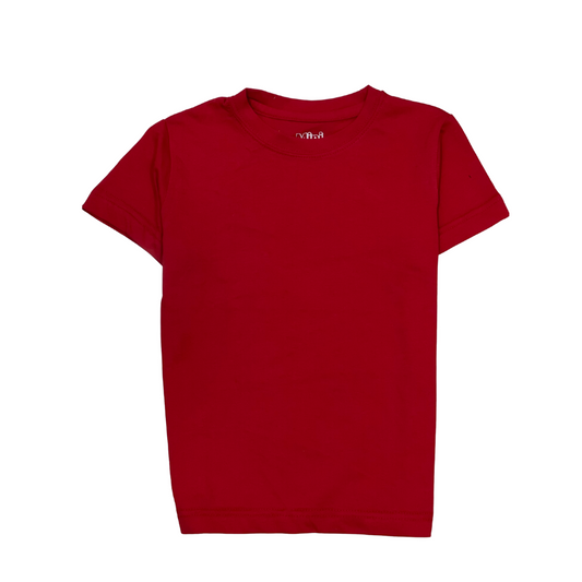 Solid Red Tshirt - Miniwears