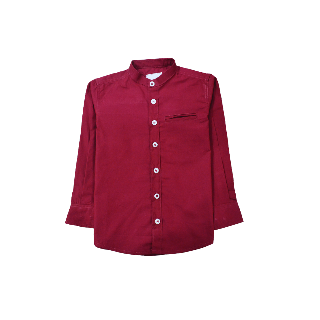 Simple colored Red Shirt - Miniwears