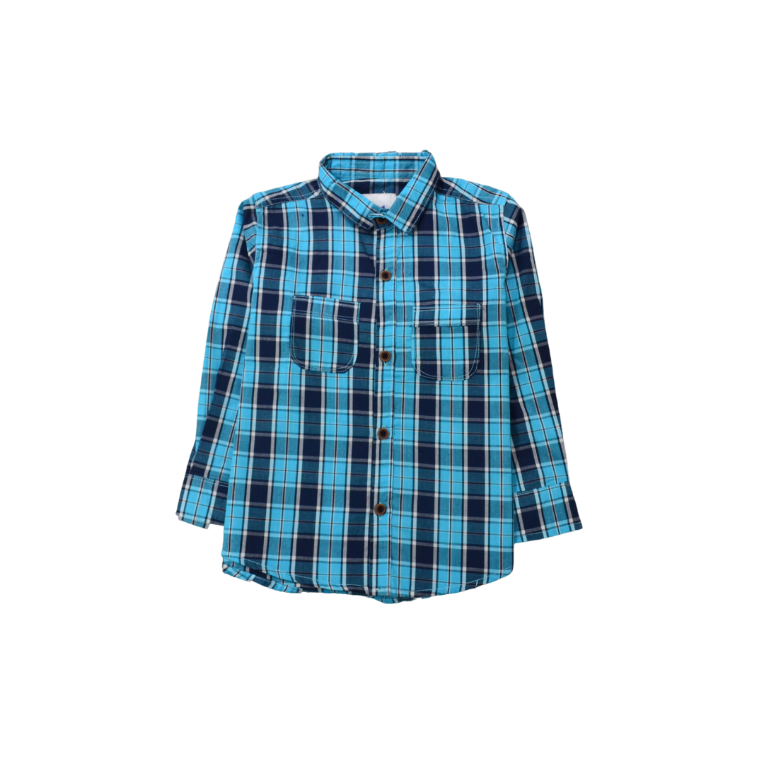 Turquoise Dress Shirt - Miniwears