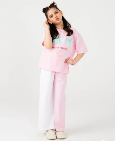Girls Sunny Day Jersey Co-Ord Set