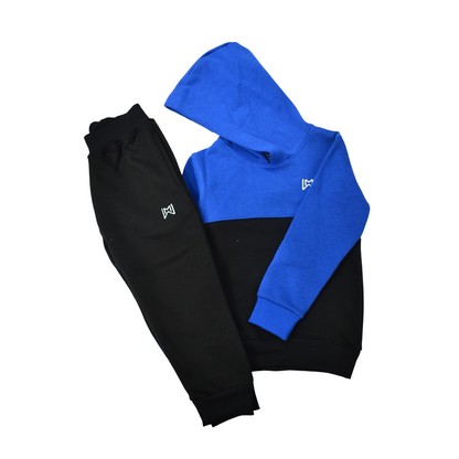 Blue and Black Tracksuit - Miniwears