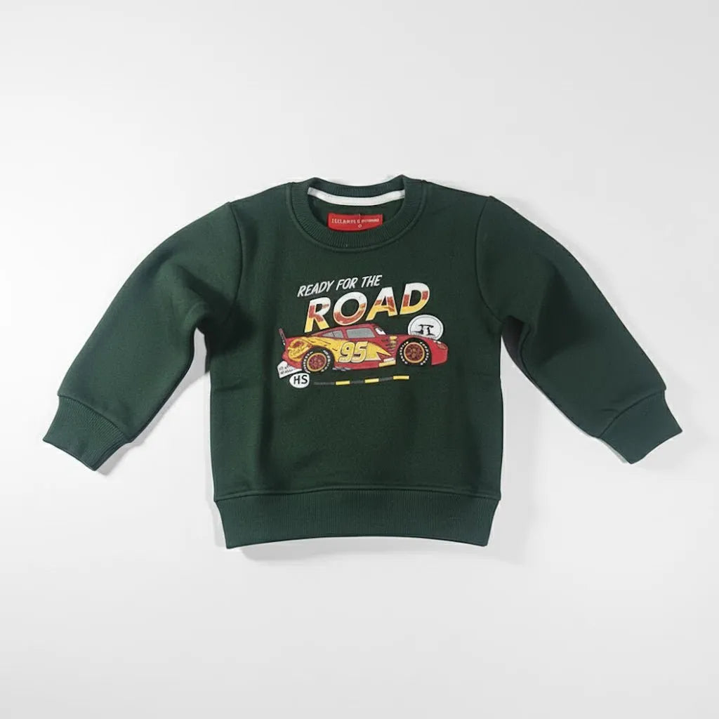95 Road Dark Green - Miniwears