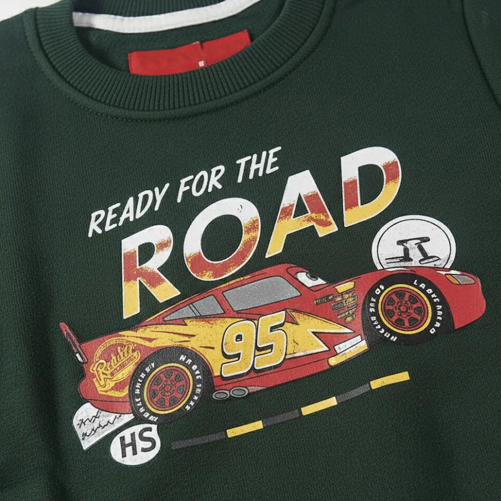 95 Road Dark Green - Miniwears