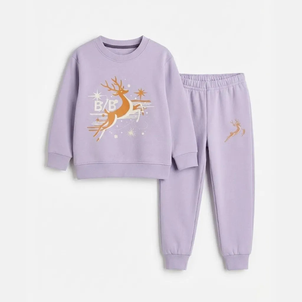 BB Deer Purple Tracksuit