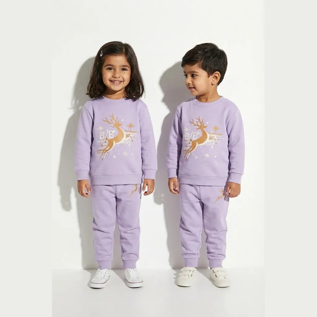 BB Deer Purple Tracksuit