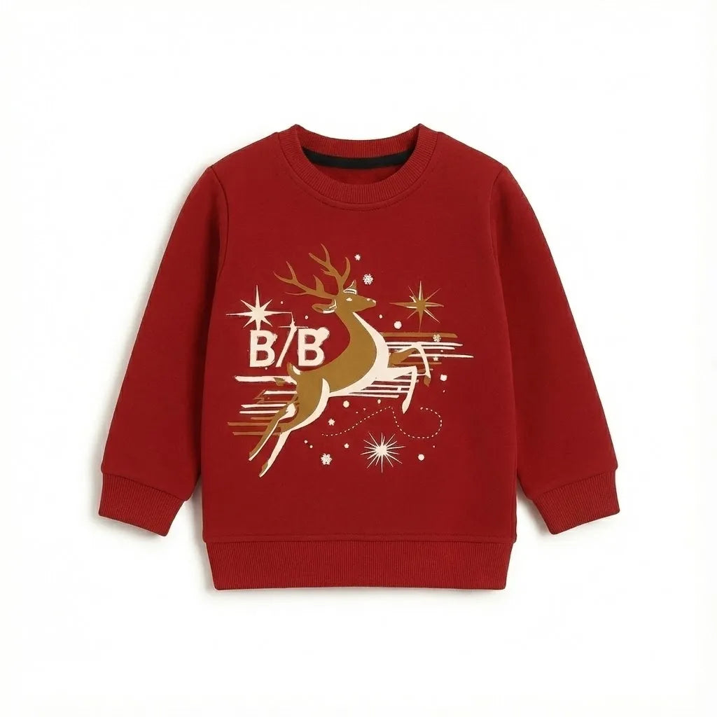 BB Deer Red Black Tracksuit