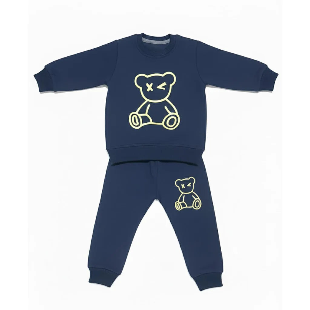 Baby Bear Navy Blue Tracksuit