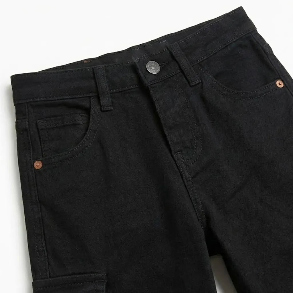 Baggy Style Black Jeans