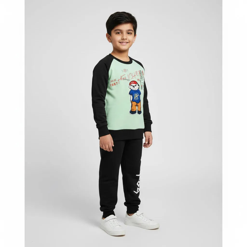 Bamboa Black Ferozi Tracksuit