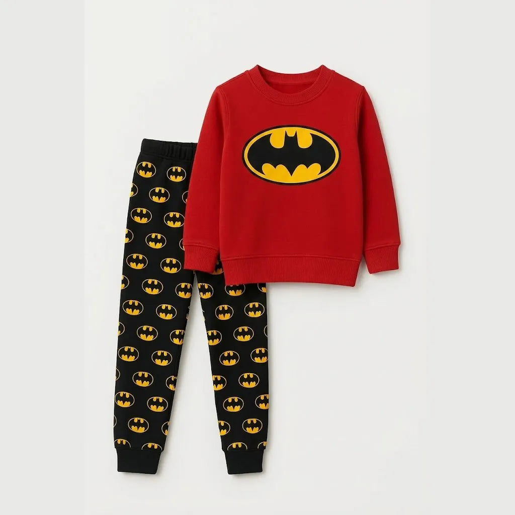 Batman Red Black Tracksuit