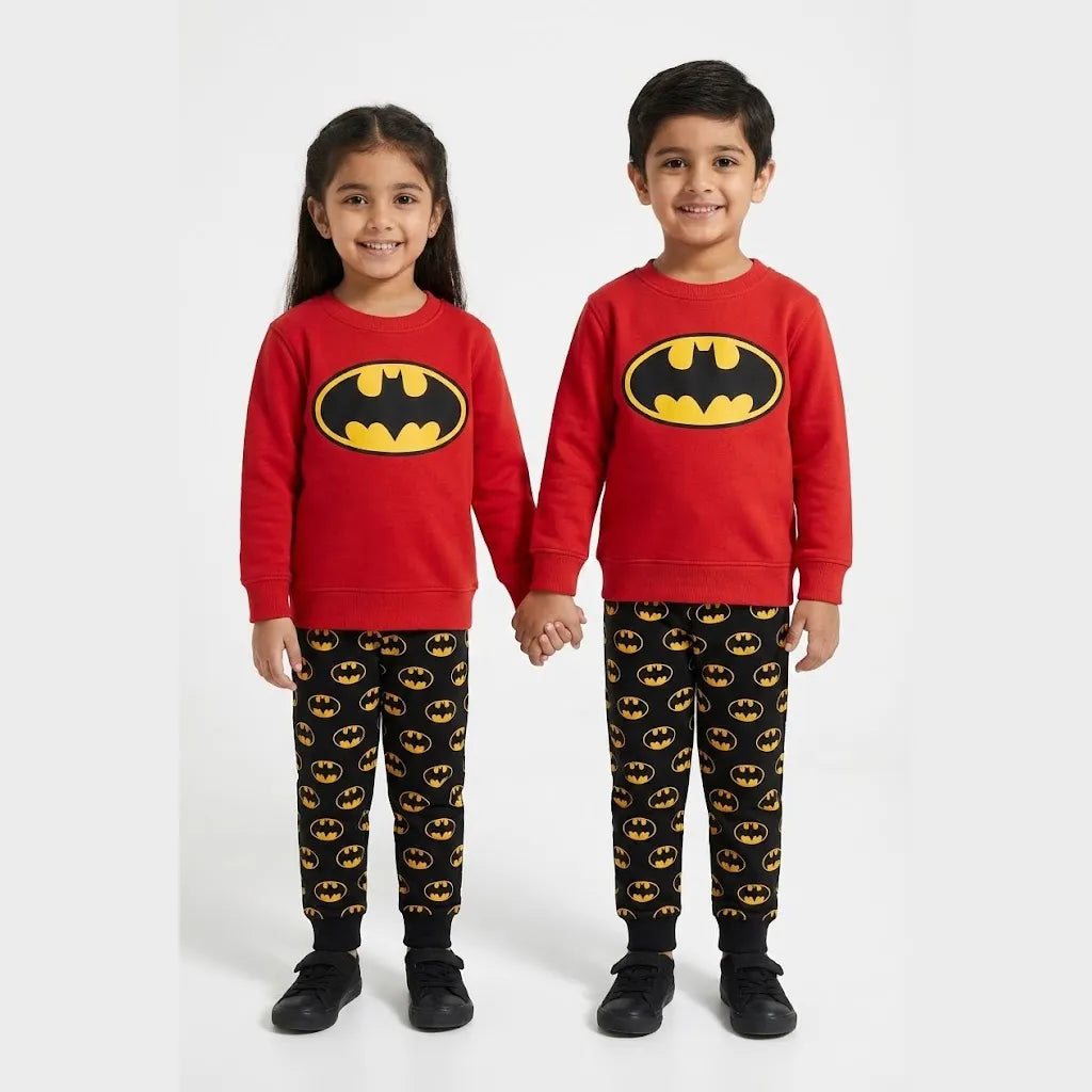 Batman Red Black Tracksuit