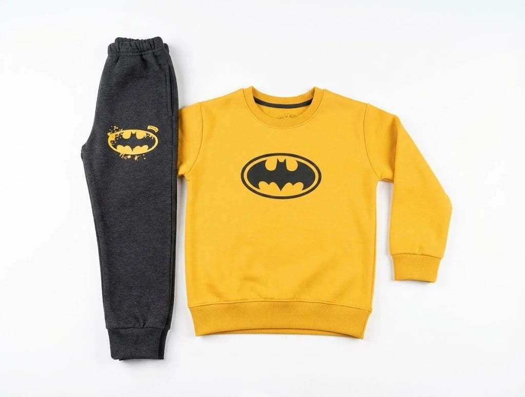 Batman Yellow Dark Grey Tracksuit