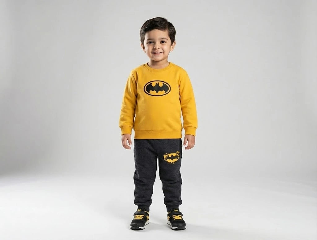 Batman Yellow Dark Grey Tracksuit