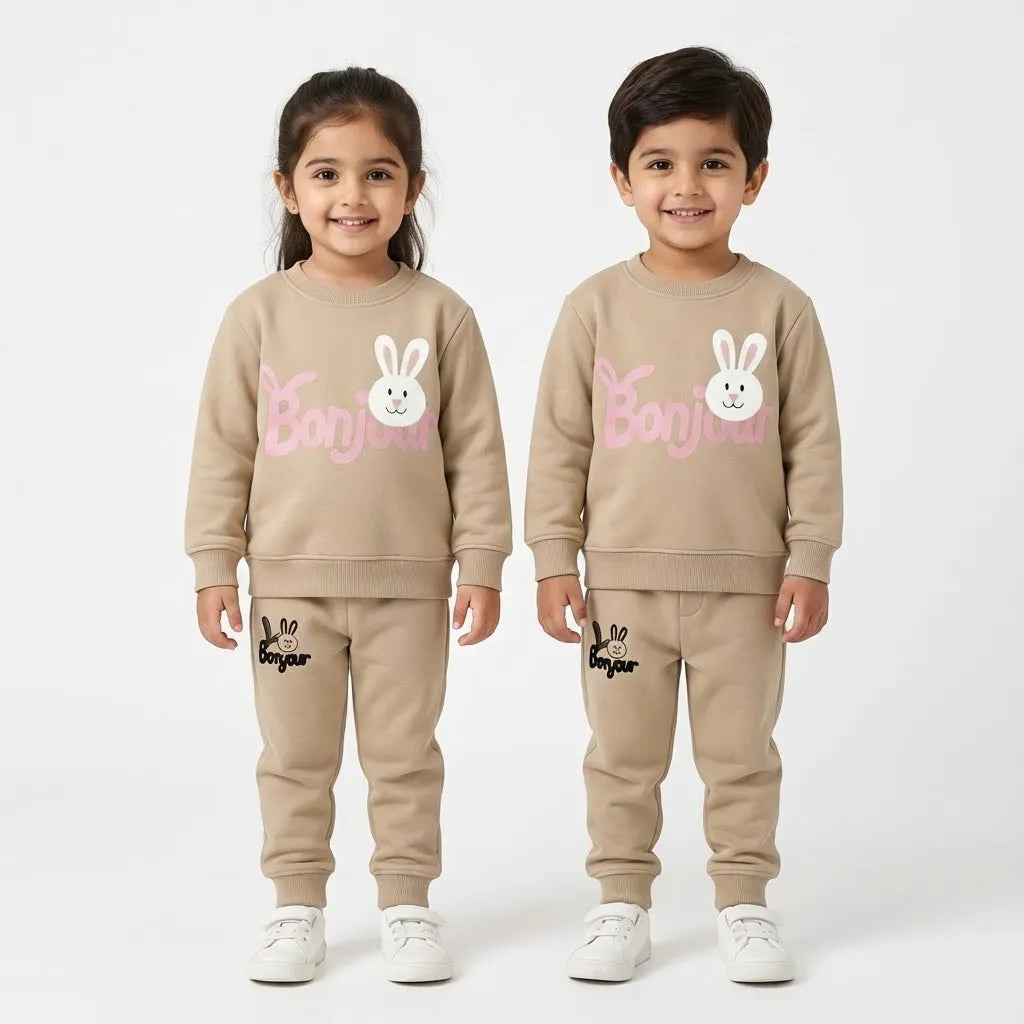 Bonjoor Camel Beige Tracksuit