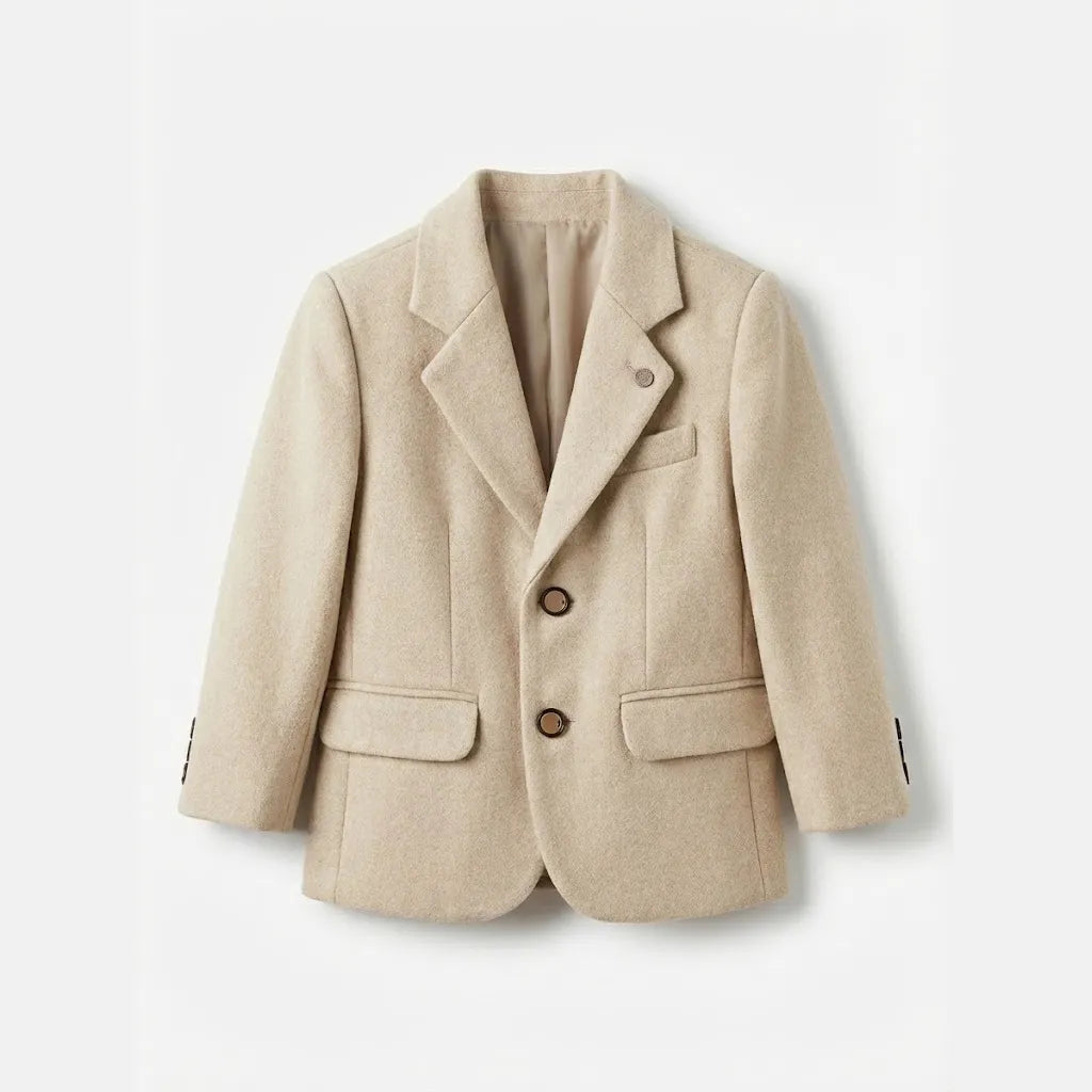 Casual Camel Beige Coat