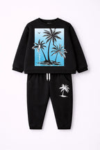 Tree Printed Shirt and Trouser Set