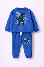 Dino Blue Shirt and Trouser Set