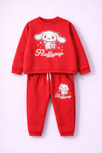 Fluffpup Red Shirt and Trouser Set