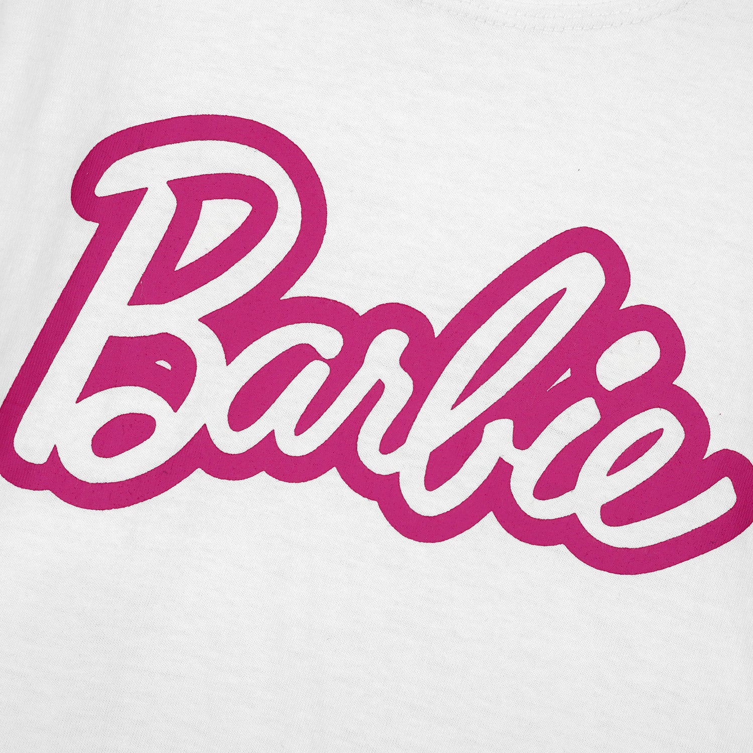 White and Black Barbie outfit