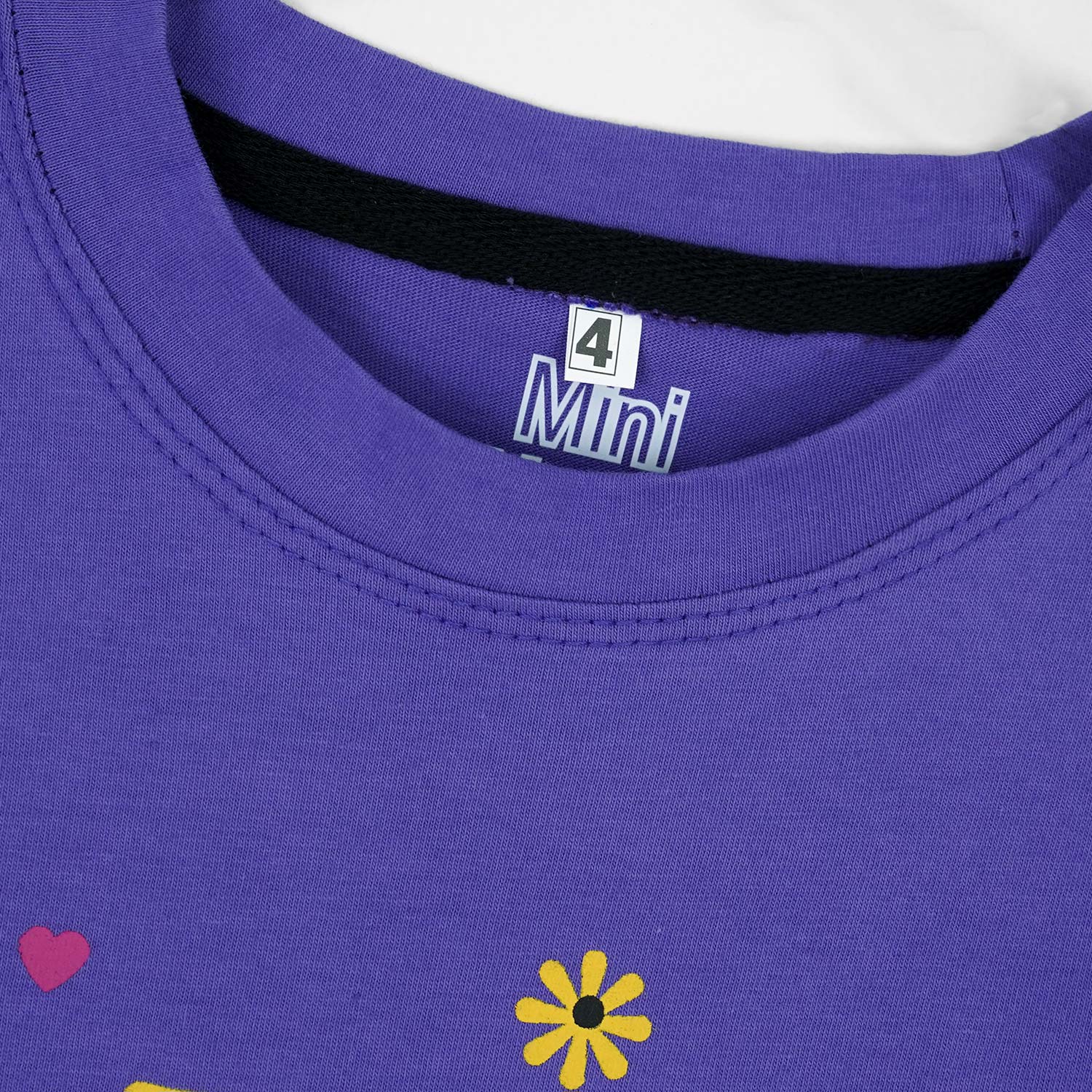 Purple Happy Tshirt and Trouser Outfit