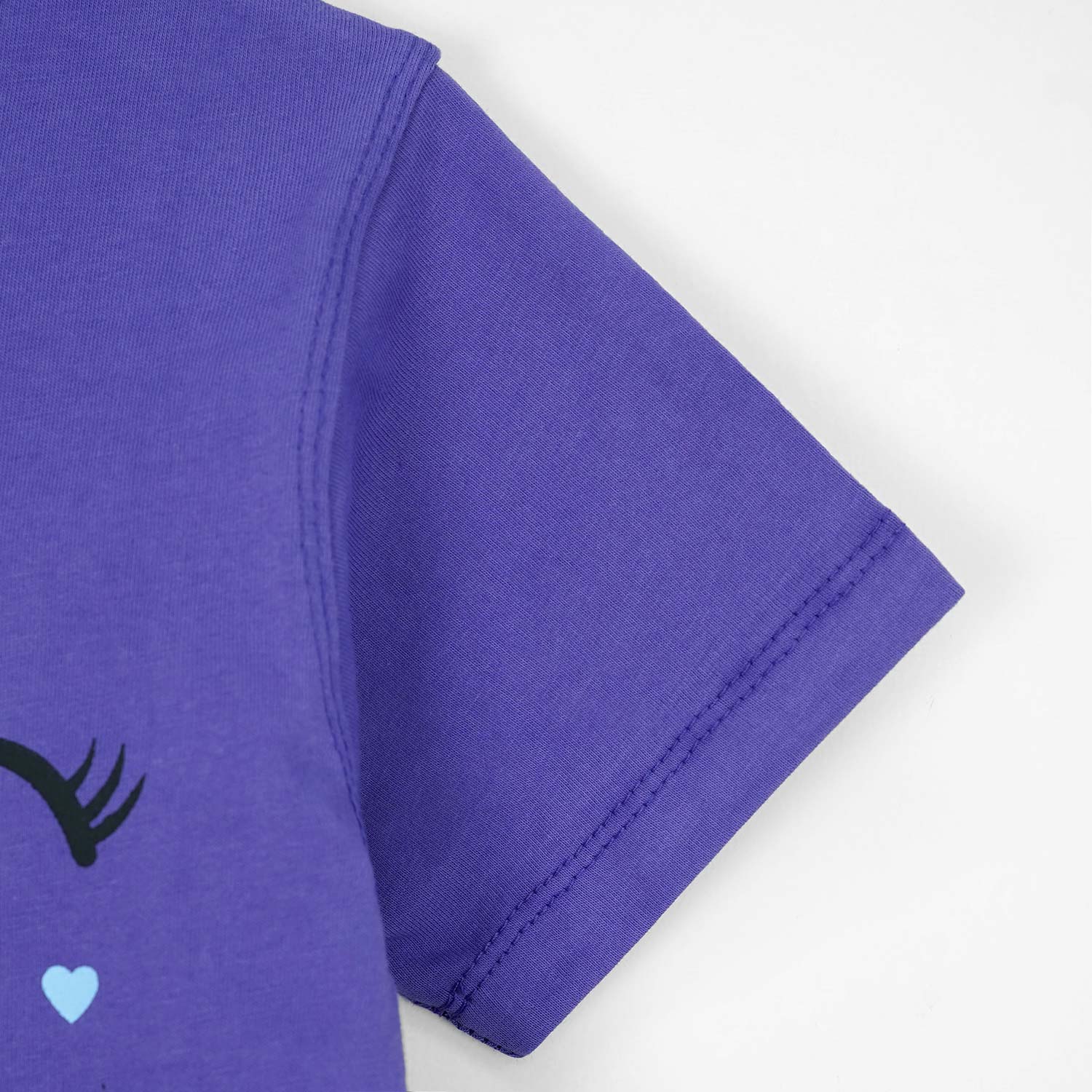 Purple Happy Tshirt and Trouser Outfit