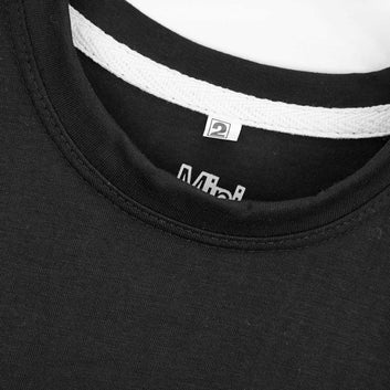 Smiley T-Shirt & Short Set Black