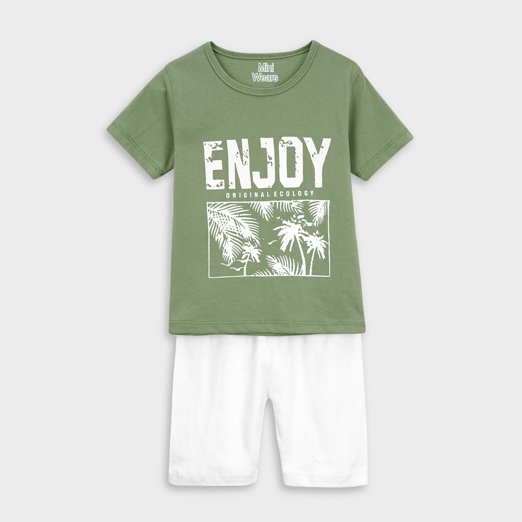 Enjoy Original Ecology T-Shirt & Short Set