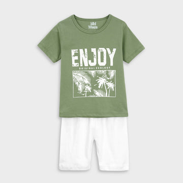 Enjoy Original Ecology T-Shirt & Short Set