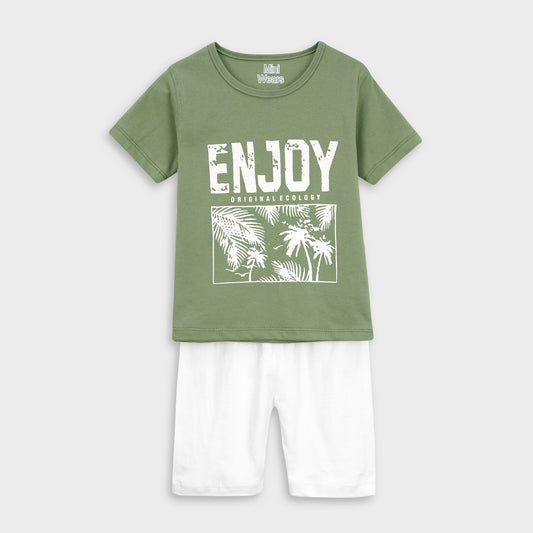 Enjoy Original Ecology T-Shirt & Short Set
