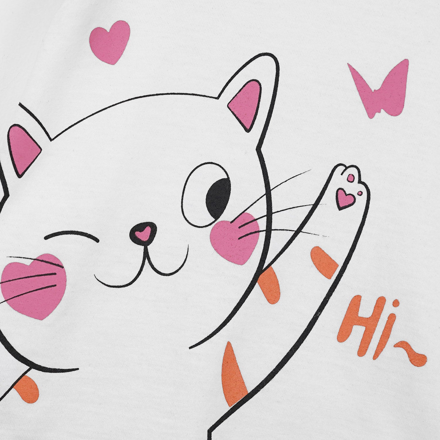 Hi Kitty T-Shirt & Trouser Set
