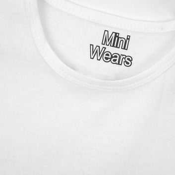 Baarbie White T-Shirt & Trouser Set