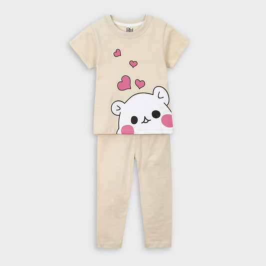 Love Bear T-Shirt & Trouser Set