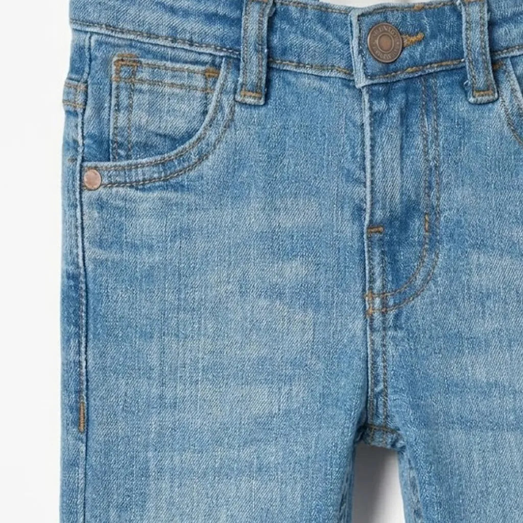 Faded Light Blue Jeans