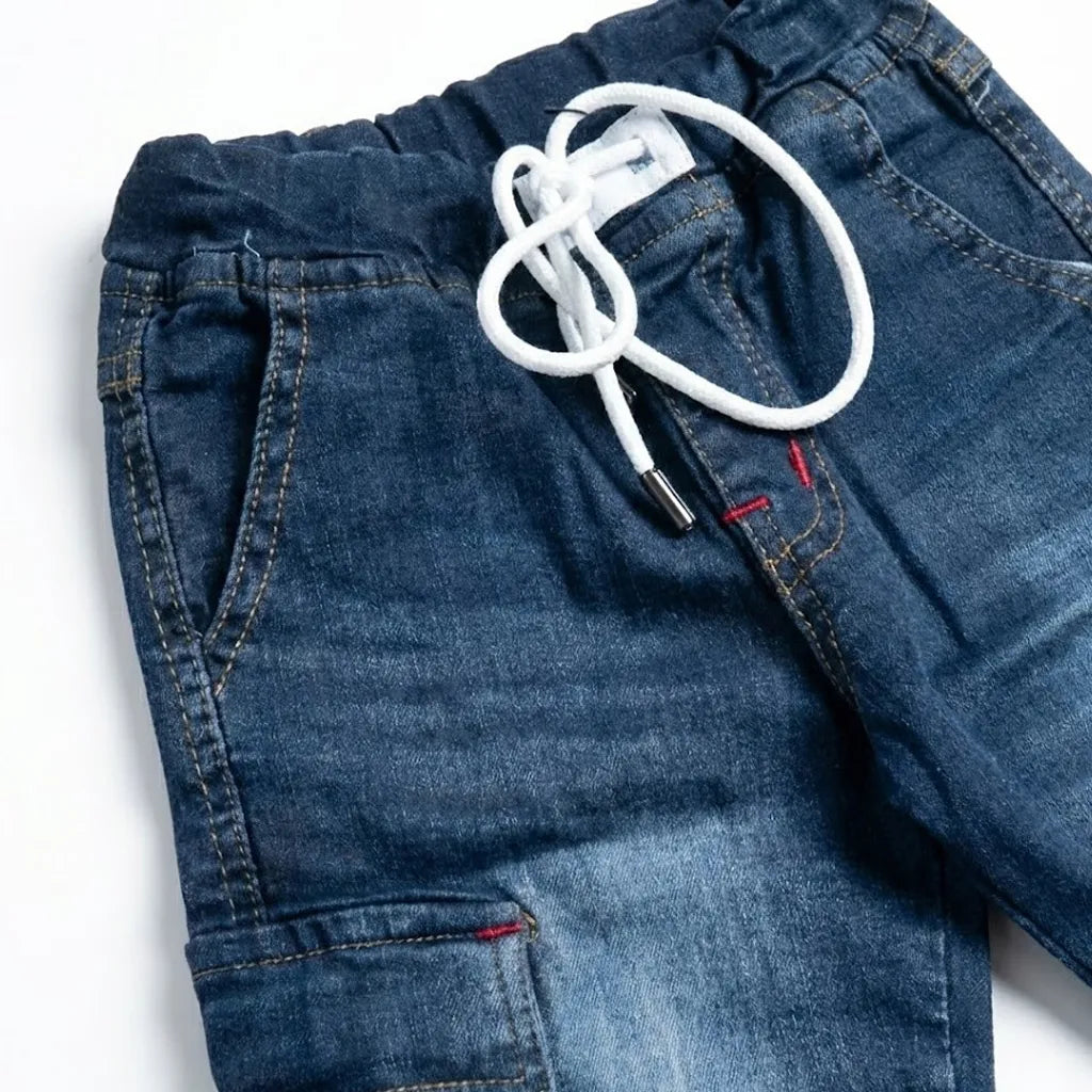 Faded Six Pocket Jeans