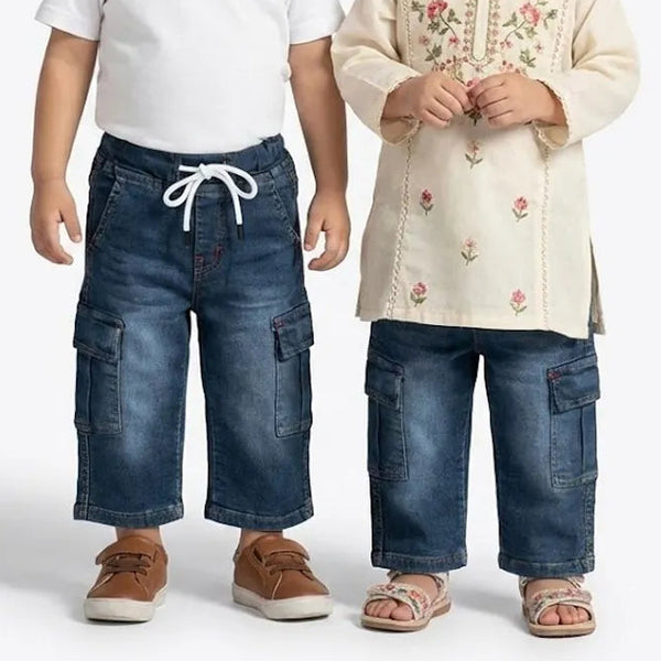 Faded Six Pocket Jeans